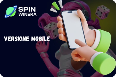Versione mobile del Casinò Spinwinera
